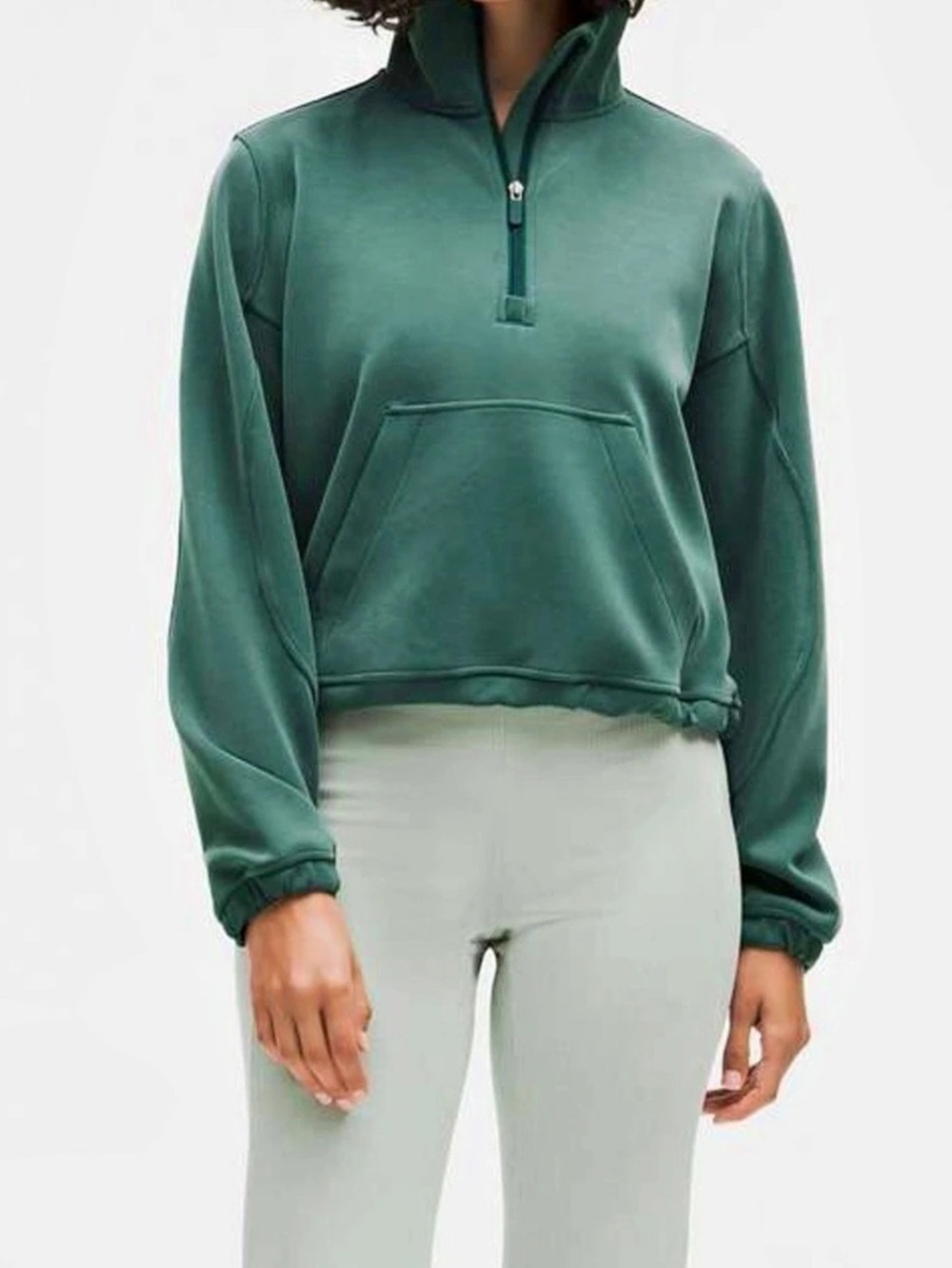 Lululemon Softstreem Half Zip Size 6